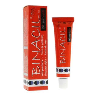 Фарба для брів та вій Binacil Blue-Black, 15 мл