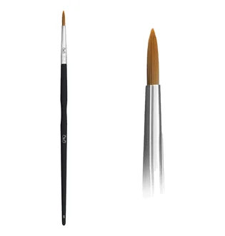 Кисточка OKO Lash&Brow Black Edition, ультратонкая №7
