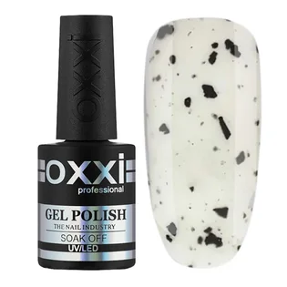 Матовий топ з чорною крихтою Oxxi Professional Twist Matte Top #1, 10 мл