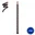 Пудровий олівець для брів ZOLA Powder Brow Pencil, Dark Brown