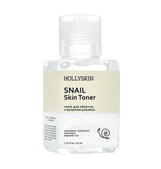 Tonik do twarzy HollySkin Snail Skin, 30 ml