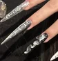 Набір типс для нарощування нігтів Adore Professional SPLETNIца XXL Gel Tips Stiletto, 240 шт