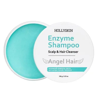 Ензимний шампунь-паста для шкіри голови та волосся HollySkin Angel Hair, 100 г
