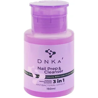 Засіб DNKa' для знежирення, дегідрації, зняття липкого шару DNKa' 3-в-1 Nail Prep & Cleanser, 150 мл