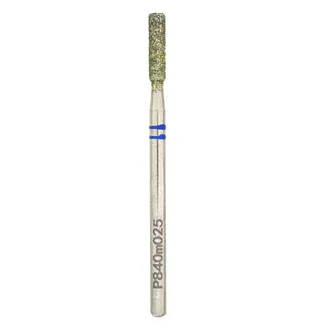 Diamond Nail Drill Bit Nisima, Cylinder P840m025, 2.5 mm, blue