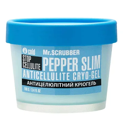 Антицелюлітний кріогель для тіла Mr.Scrubber Stop Cellulite Pepper Slim, 100 мл