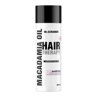 Шампунь для волосся Mr.Scrubber Hair Therapy, Macadamia Oil, 200 мл