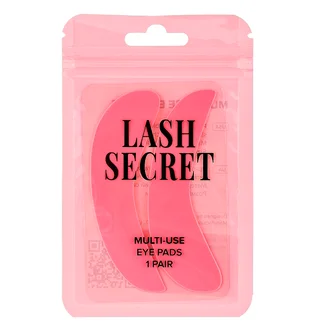 Многоразовые силиконовые патчи Lash Secret, розовые, 1 пара
