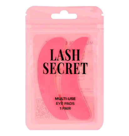 Многоразовые силиконовые патчи Lash Secret, розовые, 1 пара