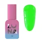 Світний у темряві топ для гель-лаку Luna Moon Top Shine Dark Green, 13 мл