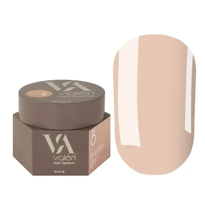 Гель Valeri Builder Gel #08, 30 мл