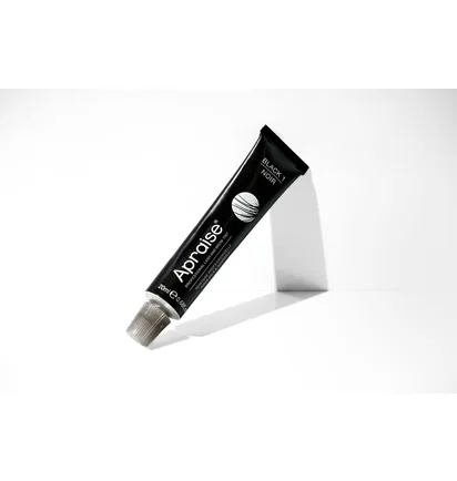 Farba do brwi i rzęs Apraise Vegan & PPD Free Black #1, 20 ml