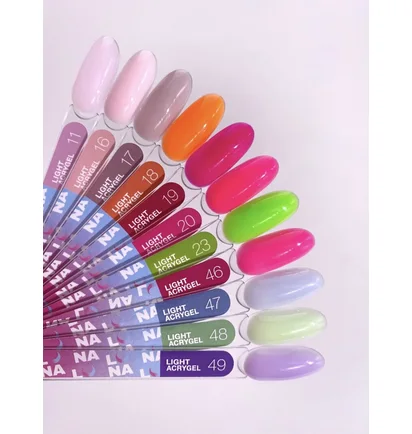 Nail Strengthening and Extension Gel Luna Moon Light Acrygel #19, 13 ml
