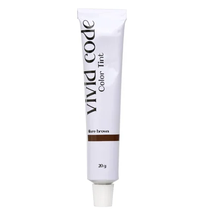 Фарба для брів та вій Vivid Code Color Tint, Allure Brown, 20 г