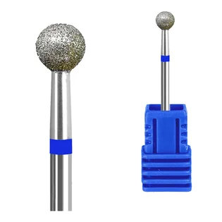Diamond Drill Bit Kraken Nails, ball, with blue notch, 6.0×5.7 mm