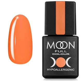 Гель-лак Moon Full Neon #705, лососевий, 8 мл