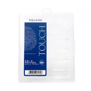 Набір верхніх форм для нарощування Touch Square Universal, 120 шт
