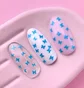 Топ для гель-лаку без липкого шару Luna Moon Top Butterfly Blue, 13 мл