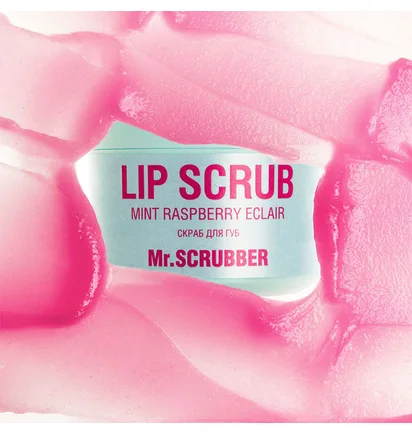 Скраб для губ Mr.Scrubber Lip Scrub, Mint Raspberry Eclair, 35 г