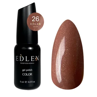 Гель-лак для нігтів Edlen Color #026, 9 мл