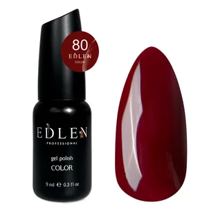 Гель-лак для нігтів Edlen Color #080, 9 мл