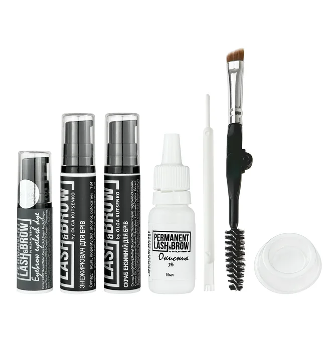 Brow Tint Kit Permanent Lash&Brow, Light Brown