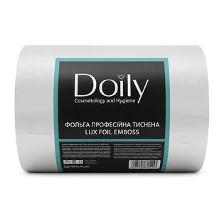 Алюмінієва фольга для фарбування Doily Lux Foil Emboss, 0.12×100 м