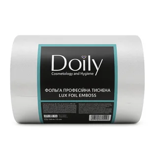 Алюмінієва фольга для фарбування Doily Lux Foil Emboss, 0.12×100 м