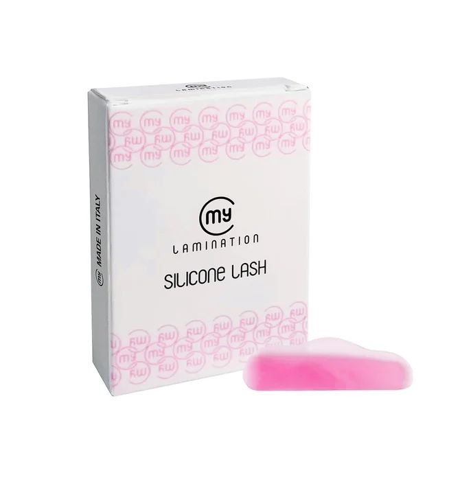 Набір валиків для ламінування My Lamination Silicone Lash Mix, опуклі рожеві, 5 пар