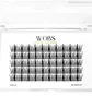 Накладные пучковые ресницы WoBs Fairy Lashes 20D, толщина 0.07, длина 12 мм, 200 шт
