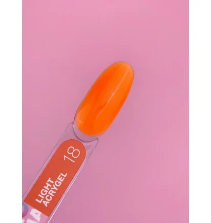 Nail Strengthening and Extension Gel Luna Moon Light Acrygel #18, 13 ml