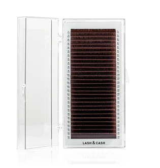 Вії Sculptor Lash, velvet brown, Velvet Brown Mix, L, 0,07, 7-13 мм, 28 ліній