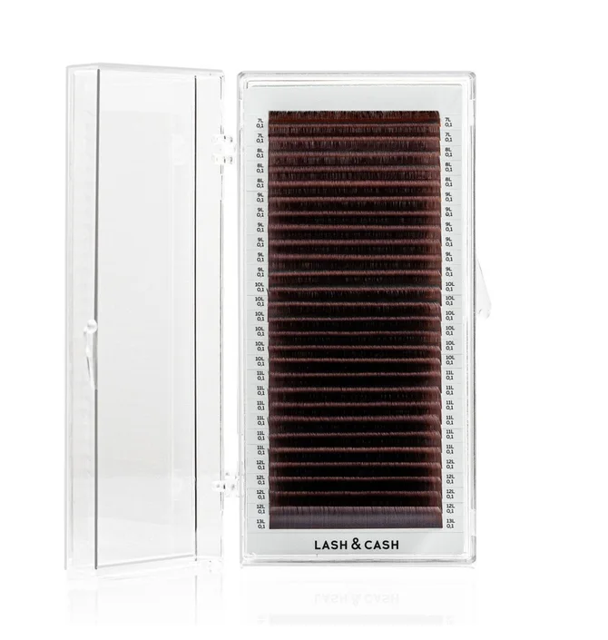 Rzęsy Sculptor Lash, Velvet Brown Mix, L, 0,07, 7-13 mm, 28 linii