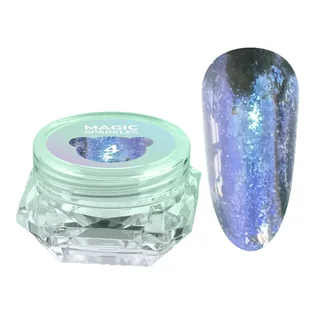 Сухі блискітки YouAreCute для дизайну нігтів Magic Sparkles, #4, 0,2g