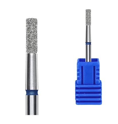 Diamond Drill Bit Kraken Nails, cylinder, with blue notch, 1.6×6.0 mm