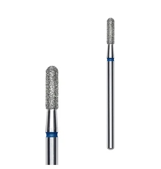 Diamond Bit Staleks Expert, Rounded Cylinder, 2.3×8 mm, blue