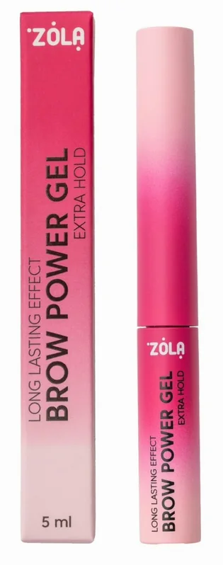 Гель для брів ZOLA Brow Power Gel, 5 мл