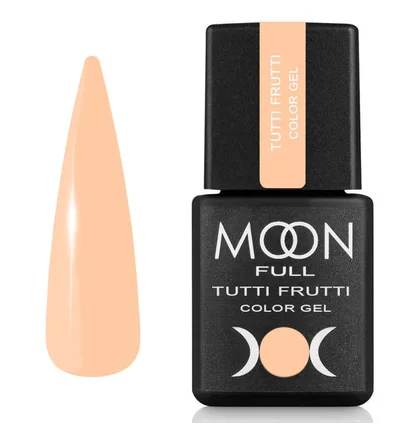 Lakier hybrydowy Moon Full Tutti Frutti Color #932, jasnobrzoskwiniowy, 8 ml