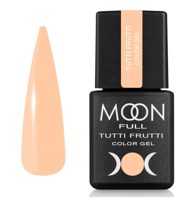 Lakier hybrydowy Moon Full Tutti Frutti Color #932, jasnobrzoskwiniowy, 8 ml