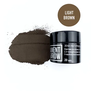 Хна для брів Permanent Lash&Brow, Теплий світло-коричневий #1, 20 г