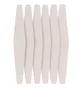 Adhesive Abrasive Nail File Refill, for diamond-shaped base, 178×30 mm, 240 grit, grey, 50 pcs
