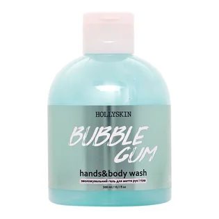 Зволожуючий гель для миття рук та тіла HollySkin Bubble Gum, 300 мл