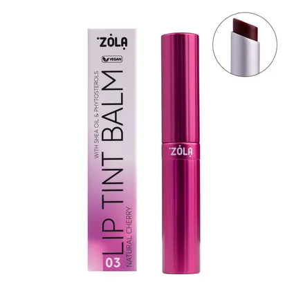 Tinted Lip Balm ZOLA, Cherry Natural #03, 3 g