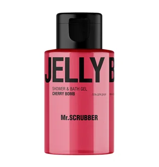 Гель для душу Mr.Scrubber Jelly Bubbles, Cherry Bomb, 100 мл