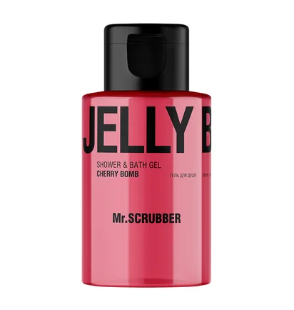 Гель для душу Mr.Scrubber Jelly Bubbles, Cherry Bomb, 100 мл