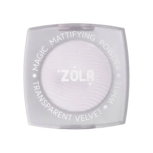 Матувальна пудра ZOLA Magic Mattifying Powder, Transparent Velvet, White, 5 г
