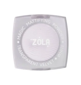 Матувальна пудра ZOLA Magic Mattifying Powder, Transparent Velvet, White, 5 г