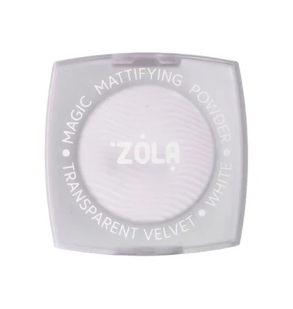 Mattifying Powder ZOLA Magic, Transparent Velvet, White, 5 g