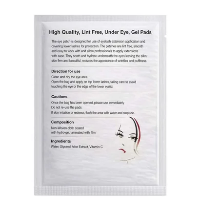 Гідрогелеві патчі одноразові Eye Gel Patch, 1 пара