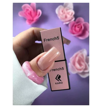 Цветной гель-лак Karo French #5, 8 мл